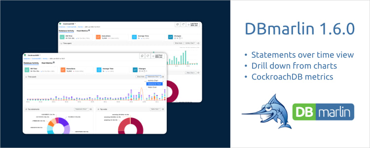 DBmarlin 1.6.0 released