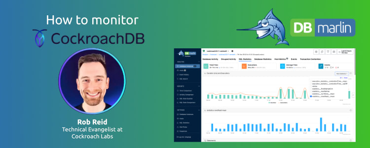 How to Monitor CockroachDB Using DBmarlin