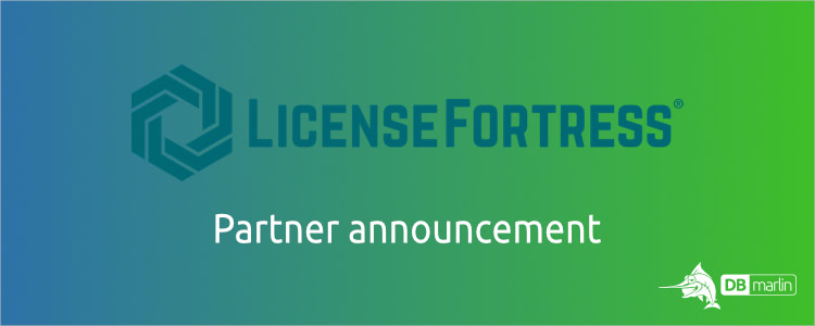 DBmarlin & LicenseFortress partner announcement