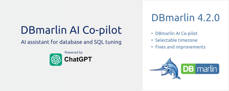DBmarlin 4.2.0 adds AI Co-pilot